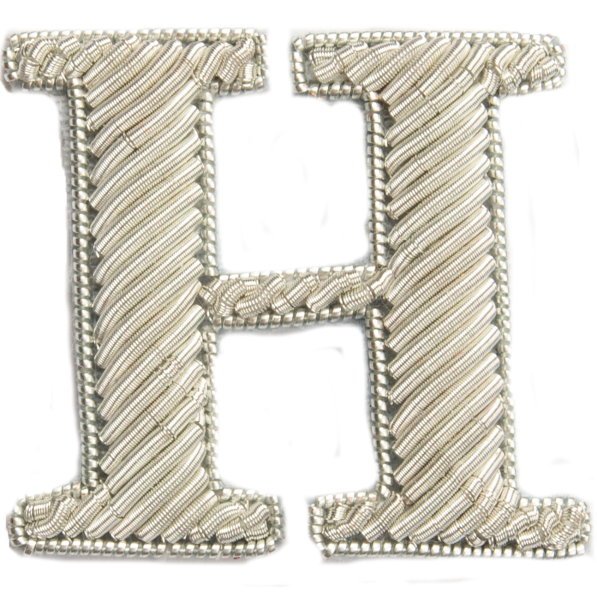 Silver Goldwork Initial Letter (6695712653491)