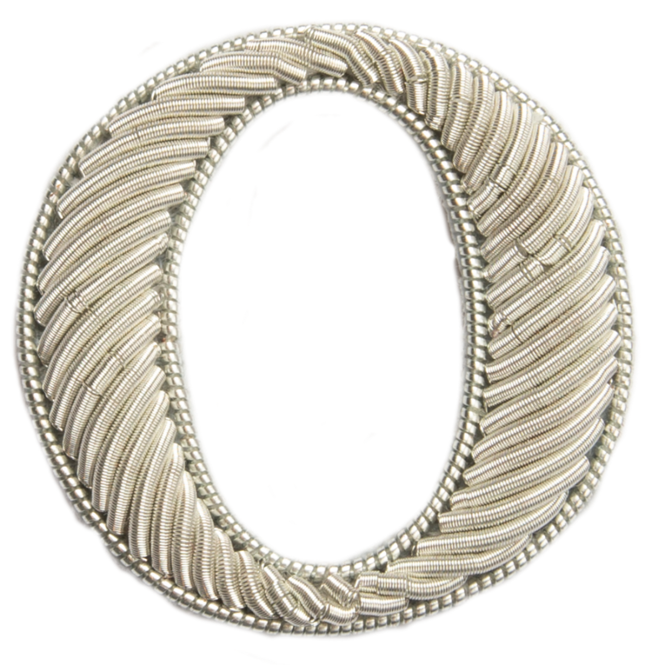 Silver Goldwork Initial Letter (6695712653491)