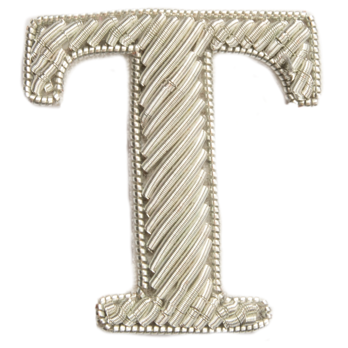 Silver Goldwork Initial Letter (6695712653491)