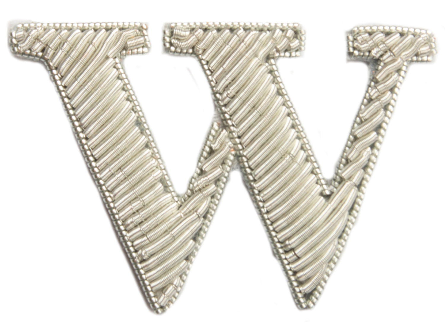 Silver Goldwork Initial Letter (6695712653491)