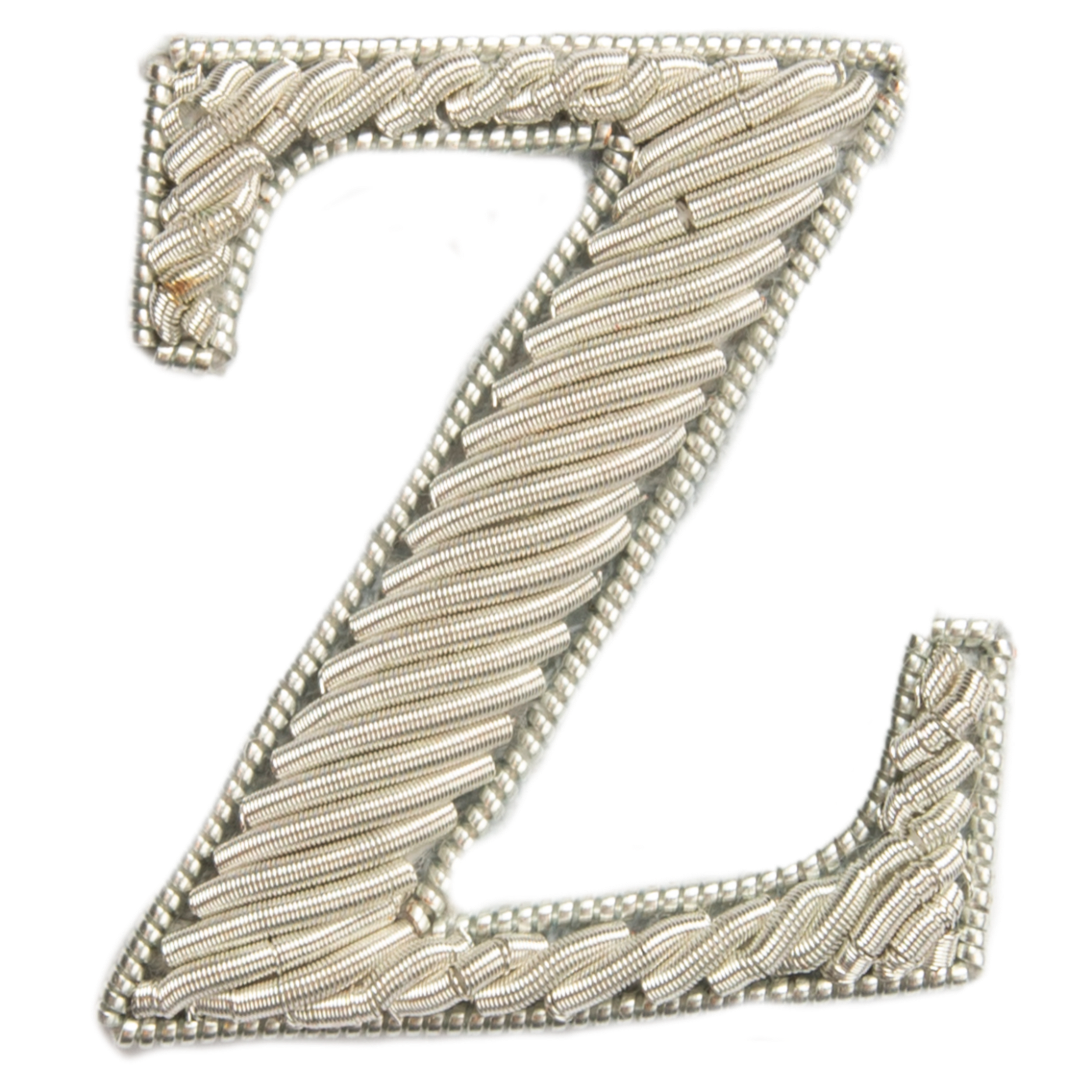 Silver Goldwork Initial Letter (6695712653491)