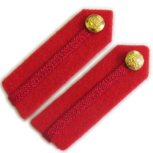 Staff No 1 Dress Gorgets Scarlet (4334493597768)