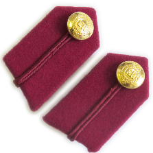 Staff SSO Gorgets Medical Maroon (4334495203400)