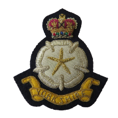 YORKSHIRE REGIMENT BLAZER BADGE