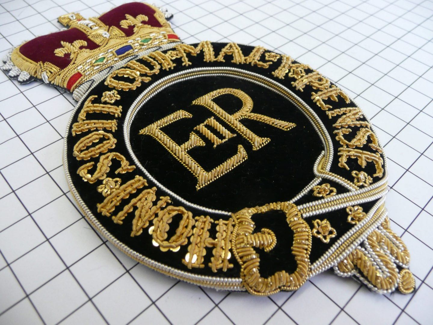 Goldwork Royal Order of the Garter