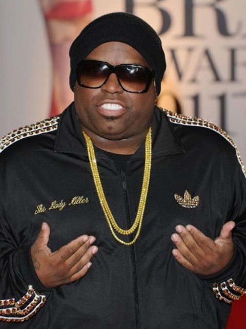 Cee lo Green at the 2011 Brits wearing Hand embroidery