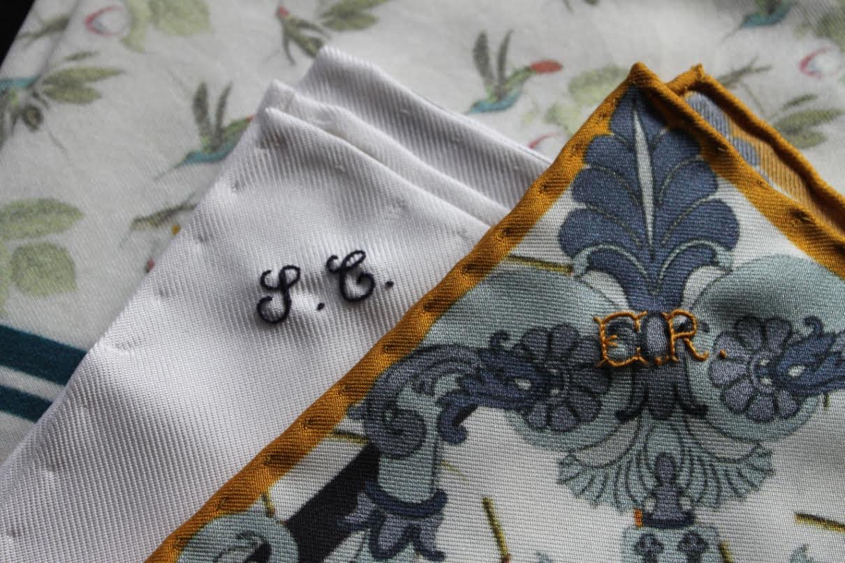 Hand Monogramming By The Embroidery Experts