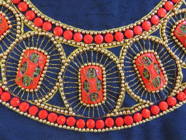 Embroidered Emotional Heritage Sample Hand & Lock