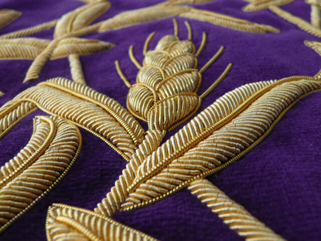 King Charles Coronation Embroidery