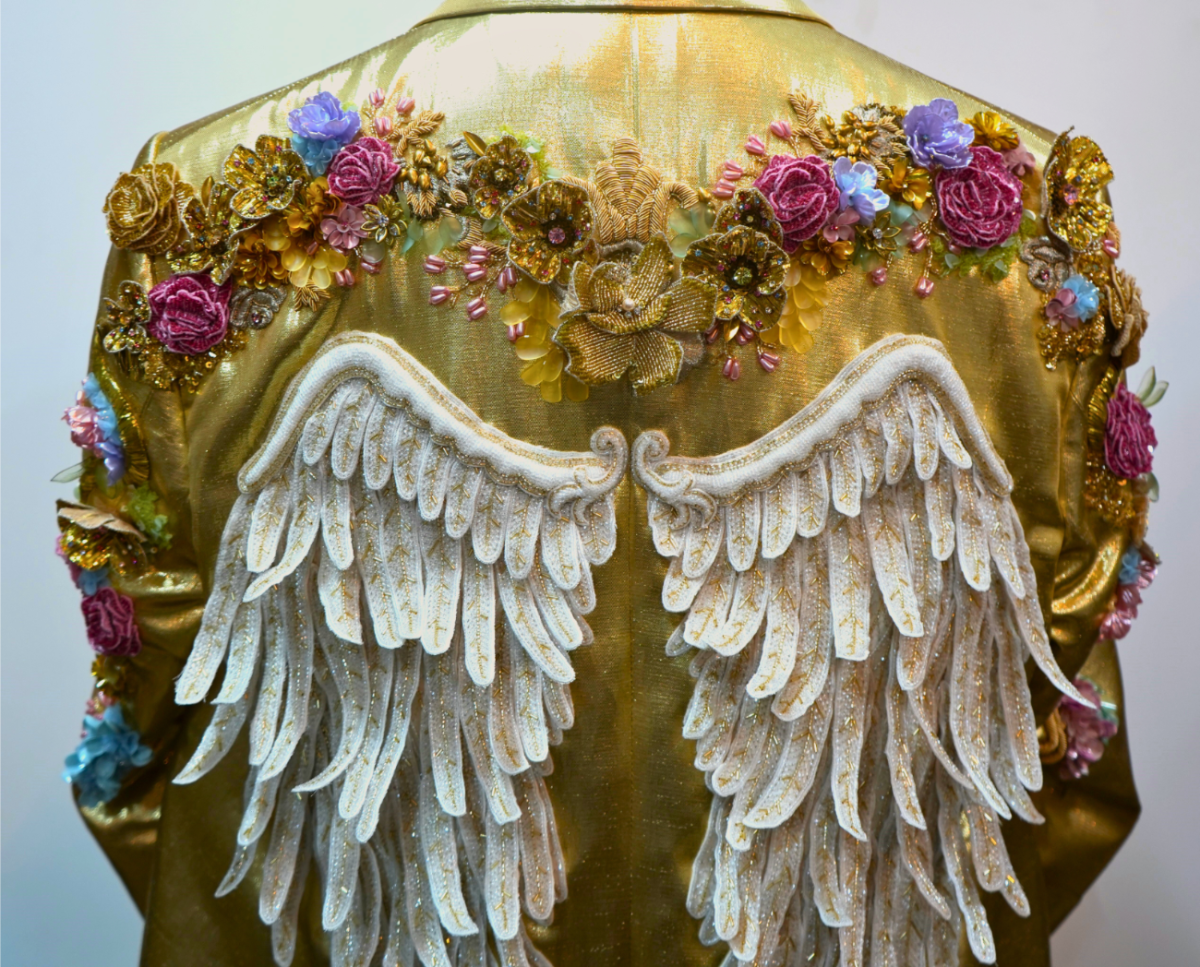 Elton John Bespoke Angel Wings Jacket