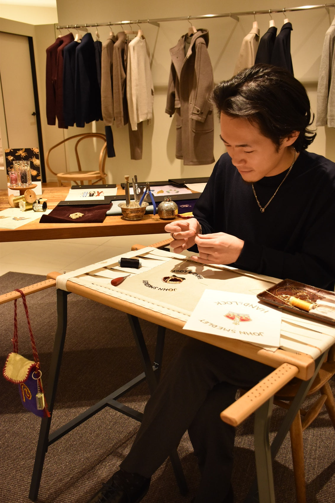 Hand & Lock in Japan with John Smedley