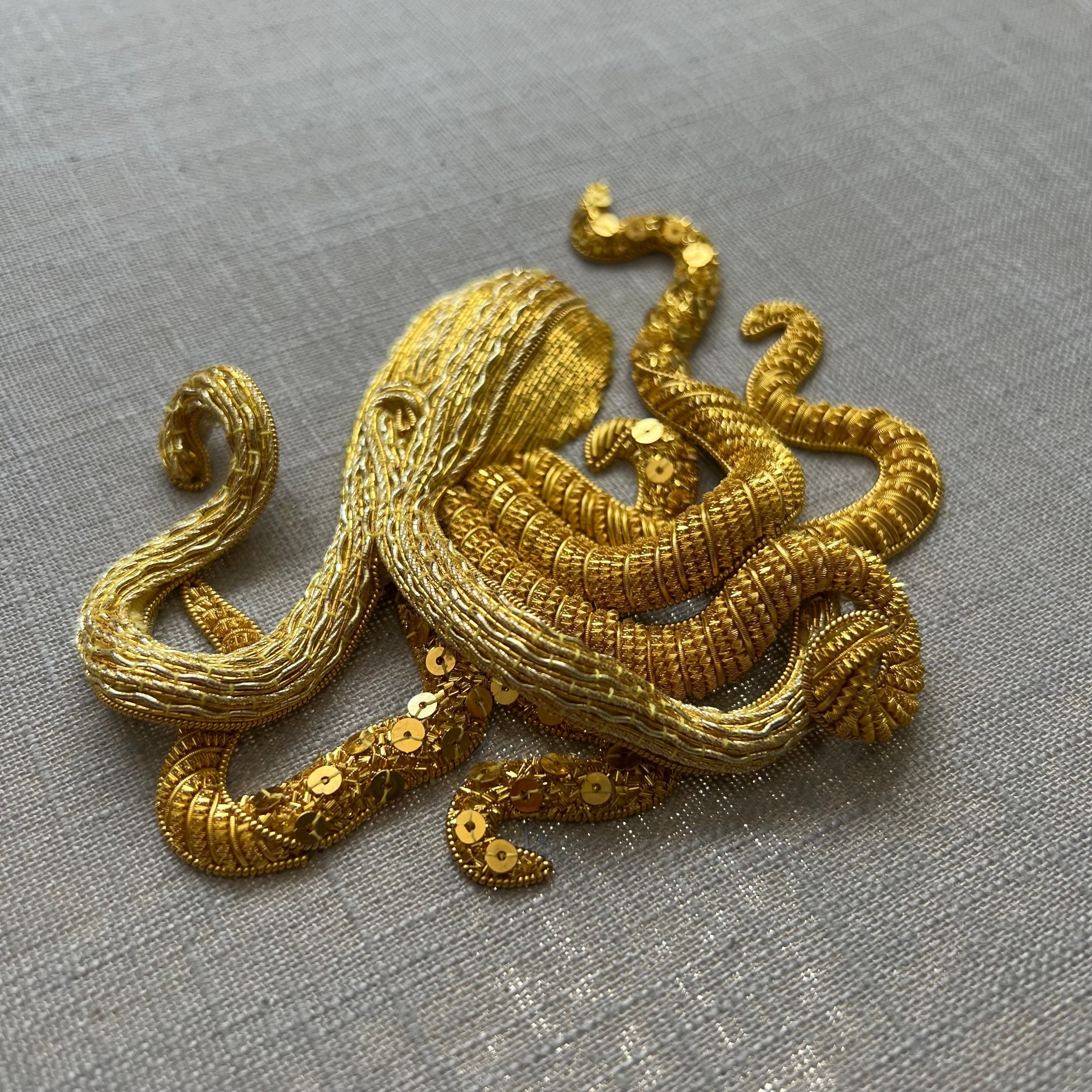Creating a Goldwork Octopus with Michelle Agnew