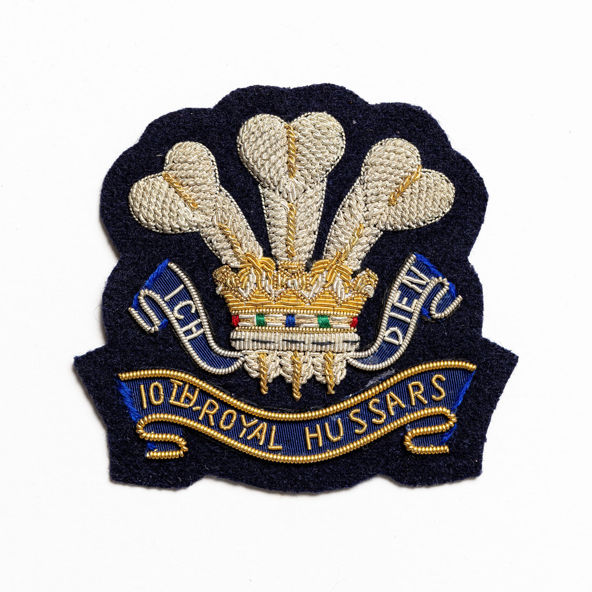10th Royal Hussars Blazer Badge