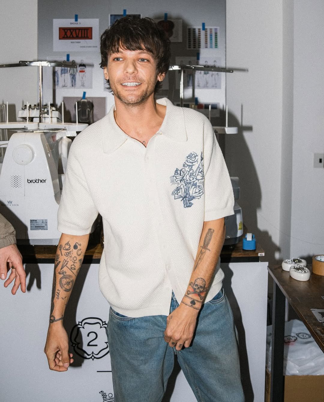 28 Clothing x Louis Tomlinson Machine Embroidery Event