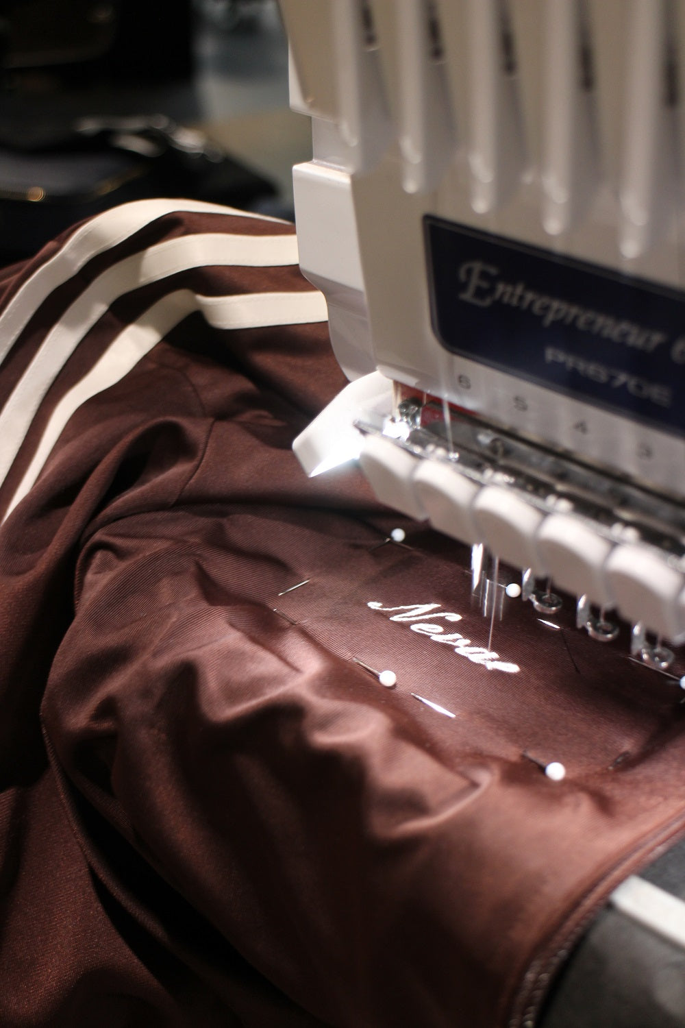 Adidas Firebird Bespoke Machine Monogramming Event