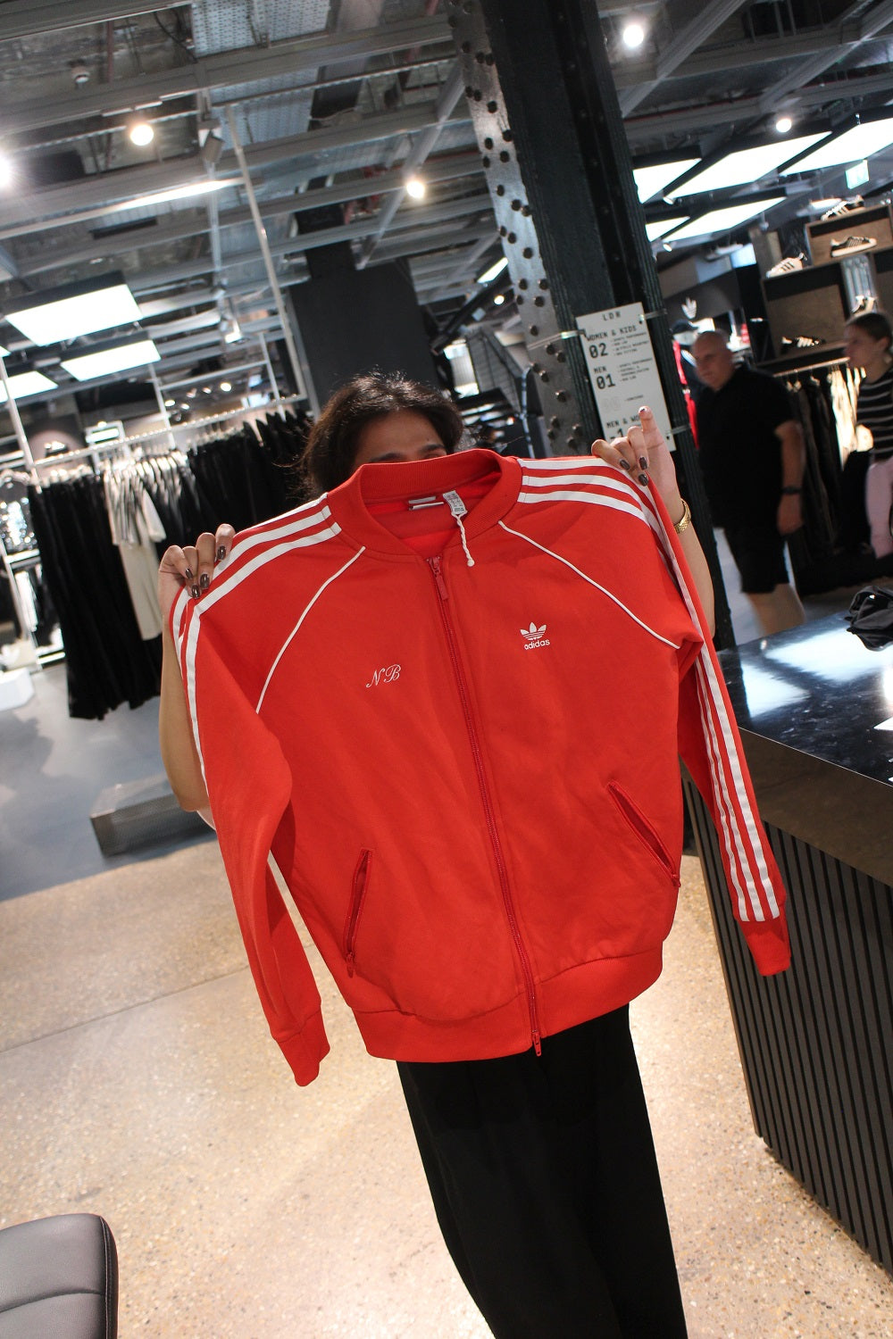 Adidas Firebird Bespoke Machine Monogramming Event
