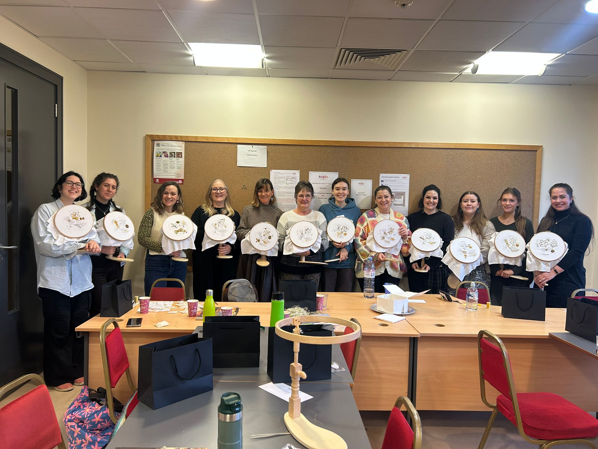 Hand & Lock School: Angels Costumes Bespoke External Embroidery Course
