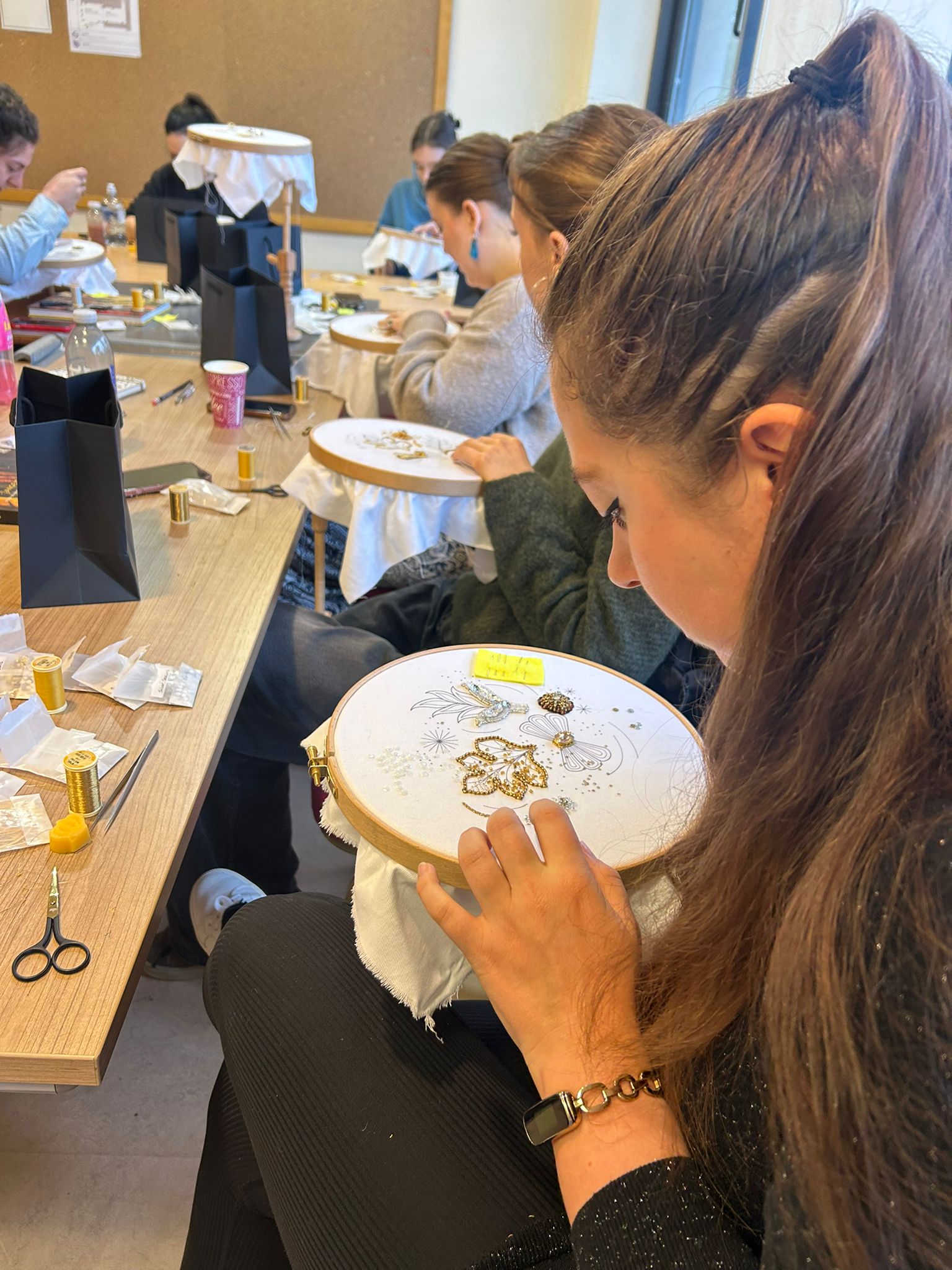 Hand & Lock School: External Bespoke Embroidery Event with Angels Costumes