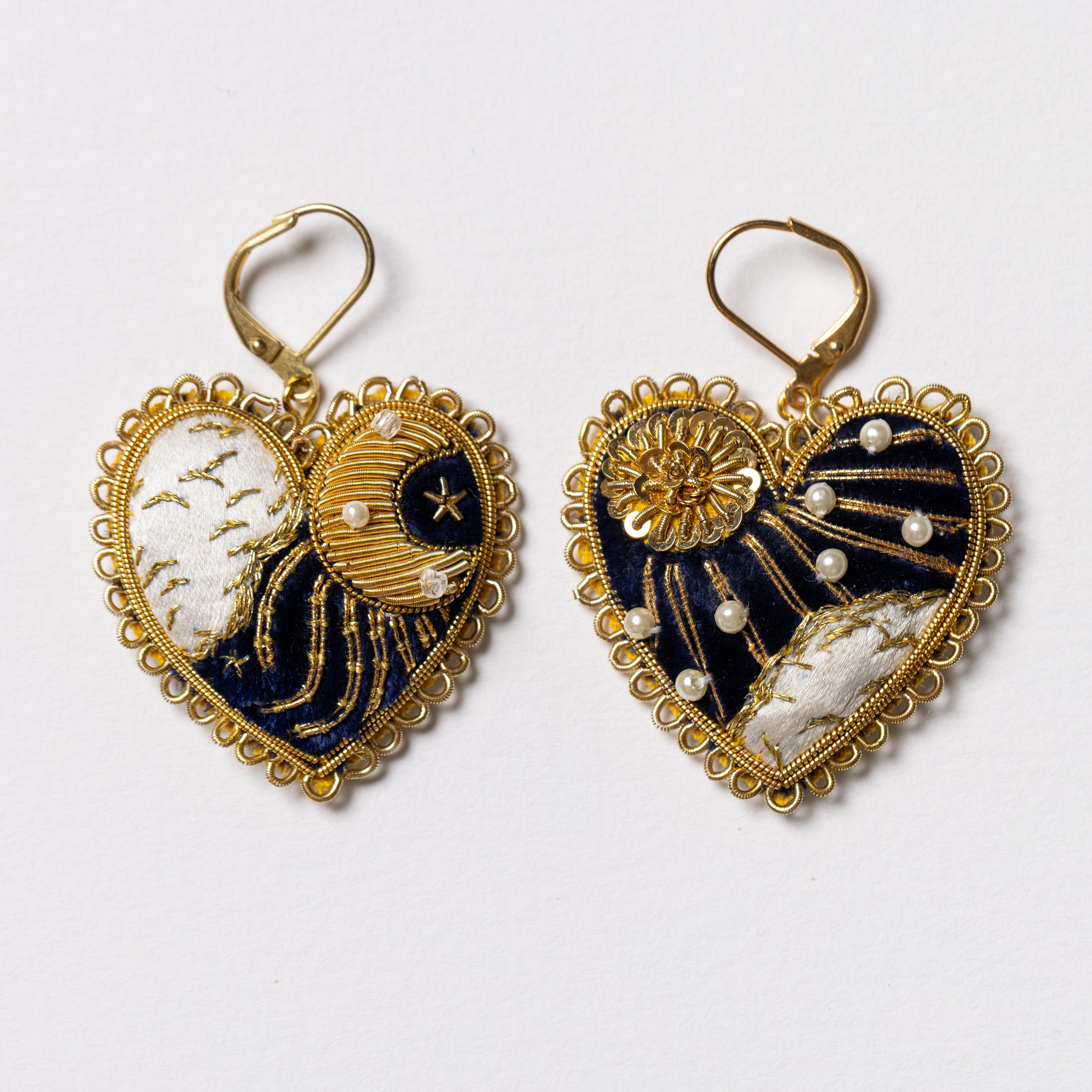 The Astrologer's Heart Earrings (14746784661882)