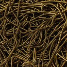 Moss Green Rough Goldwork Embroidery Bullion Close Up