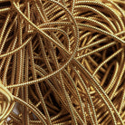Porcelain Check Goldwork Embroidery Bullion Close Up
