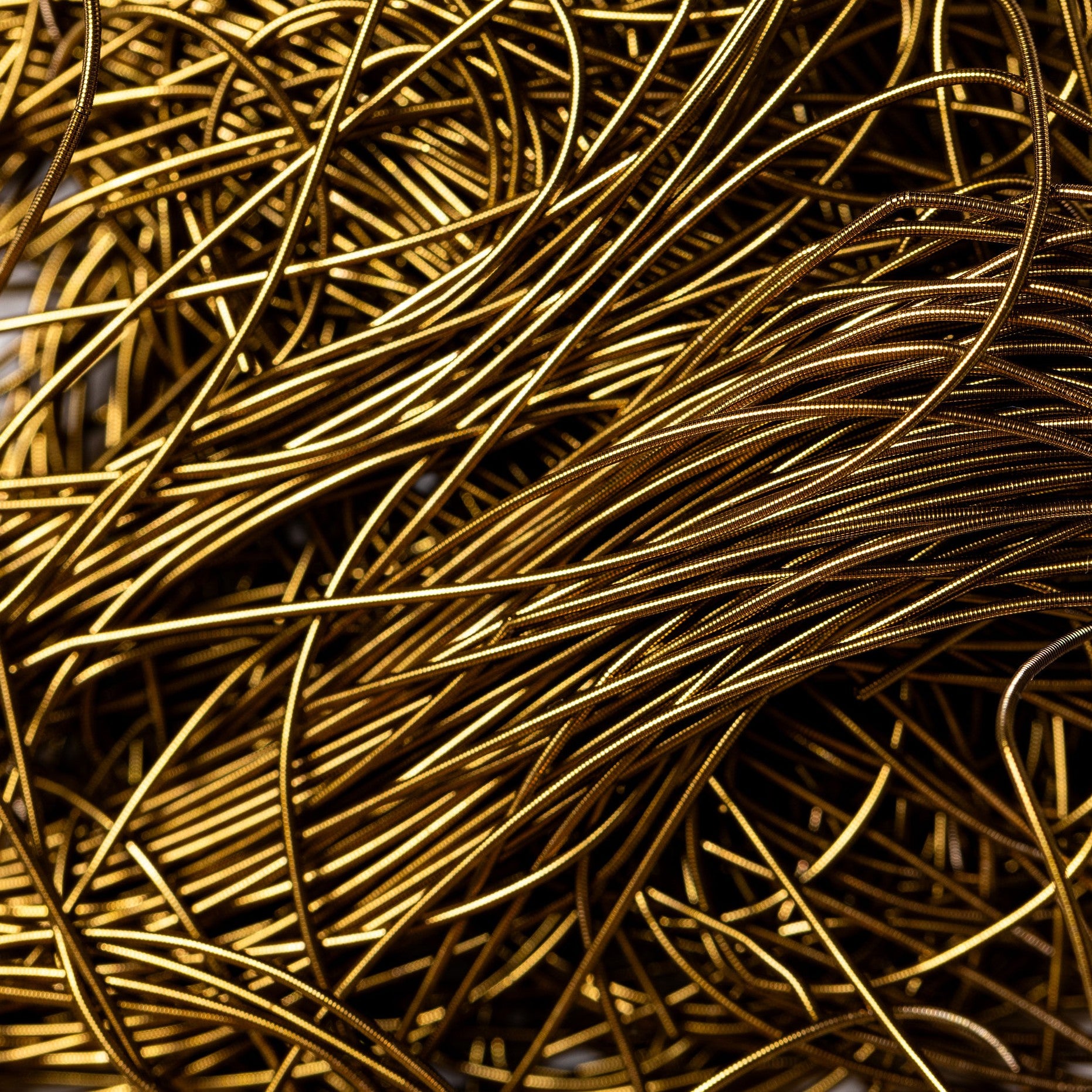 Olive Green Smooth Goldwork Embroidery Bullion Close Up
