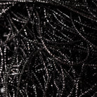 Black Shimmer Goldwork Embroidery Bullion Close Up