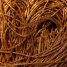 Orange Shimmer Goldwork Embroidery Bullion Close Up