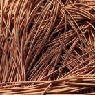 Copper Rough Goldwork Embroidery Bullion Close Up