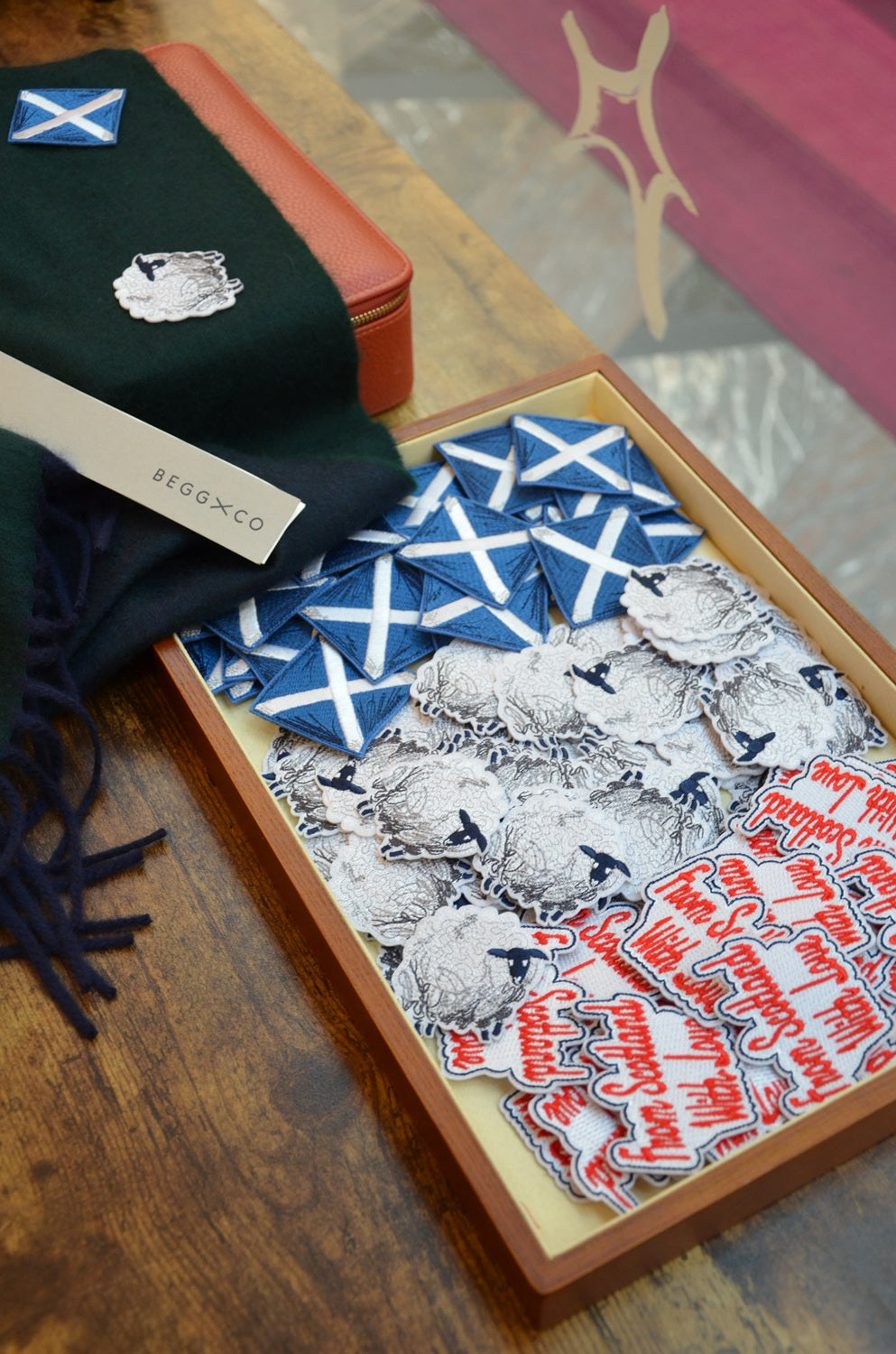 Begg & Co Bespoke Patch Application Event