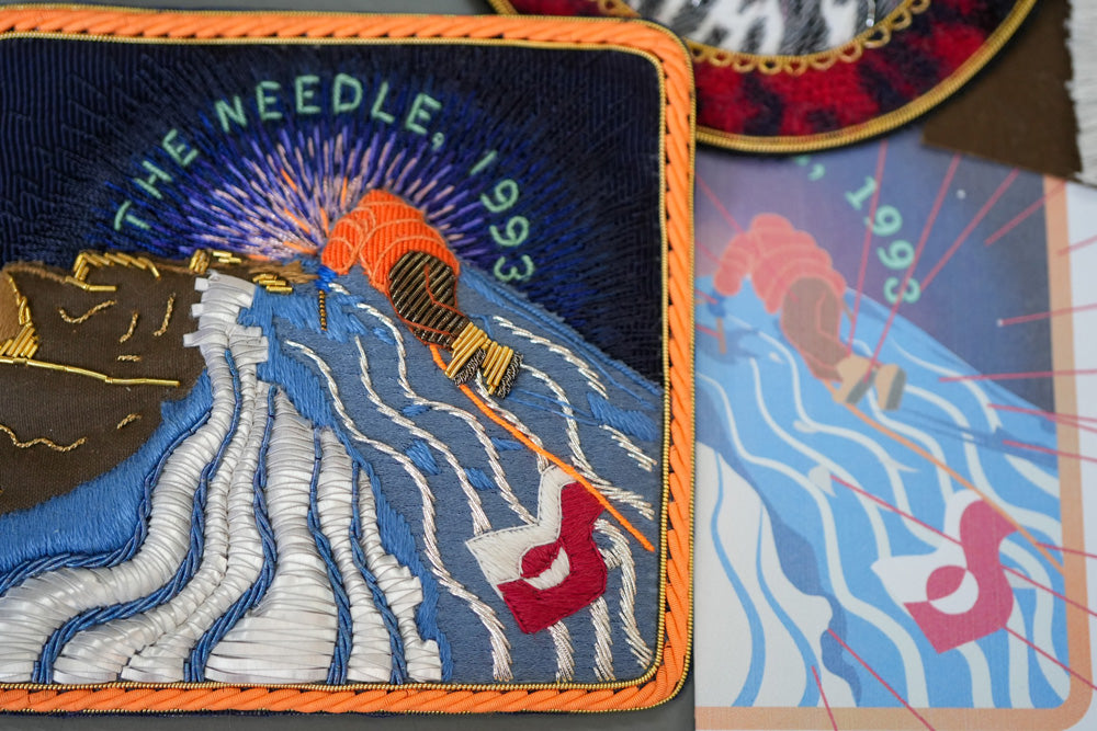 Berghaus x Sir Chris Bonington Bespoke Hand Embroidered Patches