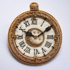 Bernadette Banner Time Travelers Pocket Watch Embroidered Brooch