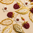 Berries in Hand Beading - Goldwork and Hand Embroidery Course - Hand and Lock 