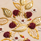 Berries in Hand Beading - Goldwork and Hand Embroidery Course - Hand and Lock 