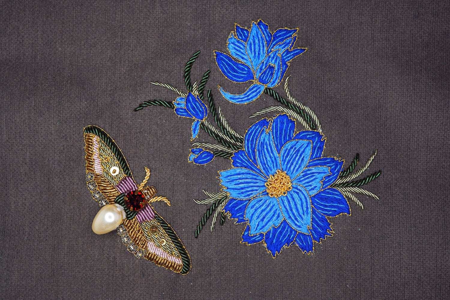 Bespoke Embroidery Kit for the V&A