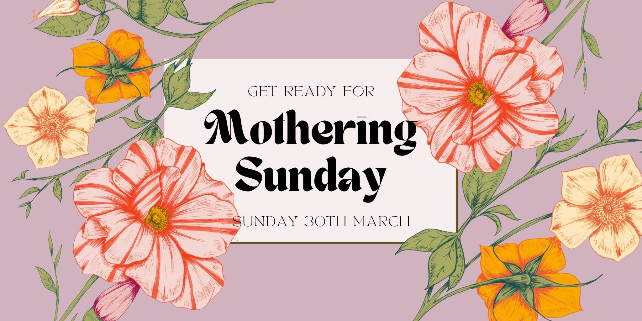 Mothering Sunday Banner