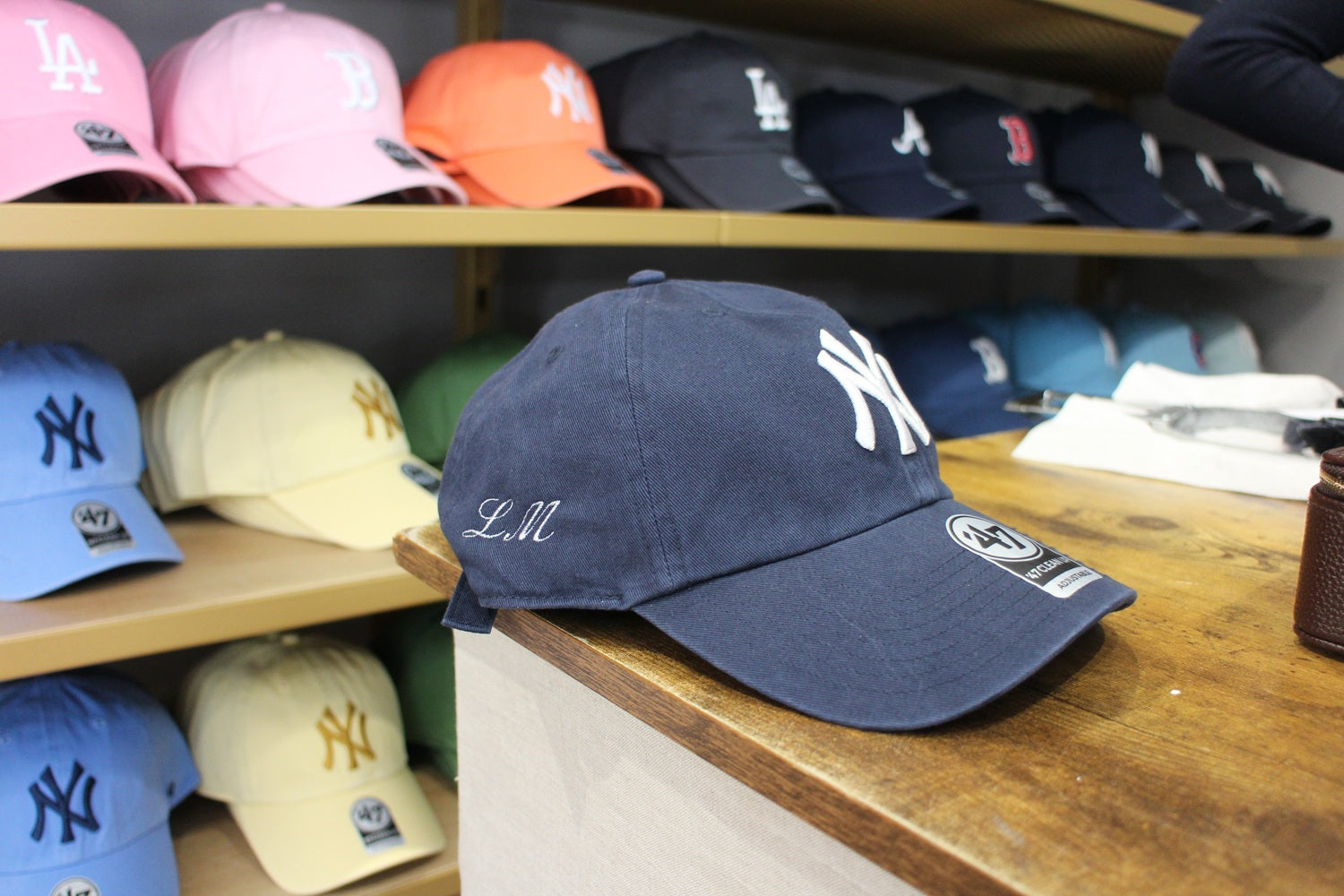 Brand 47 Bespoke Machine Monogramming Embroidery Event