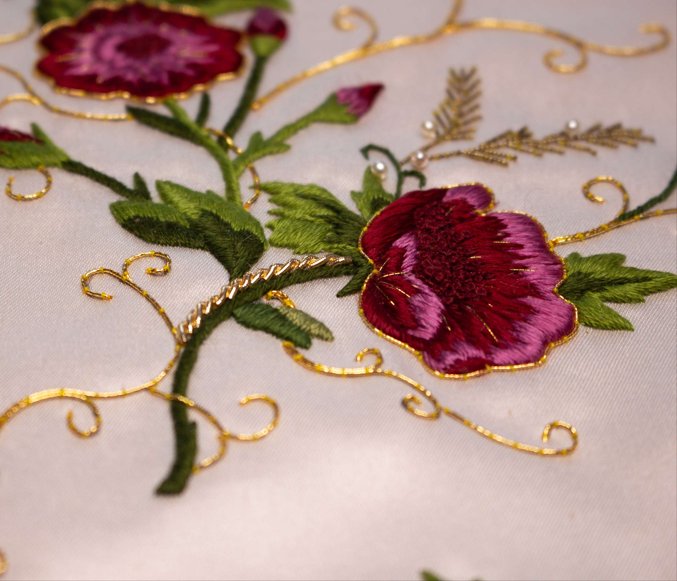 Buxton Crescent Heritage Trust Regency Embroidery Workshop
