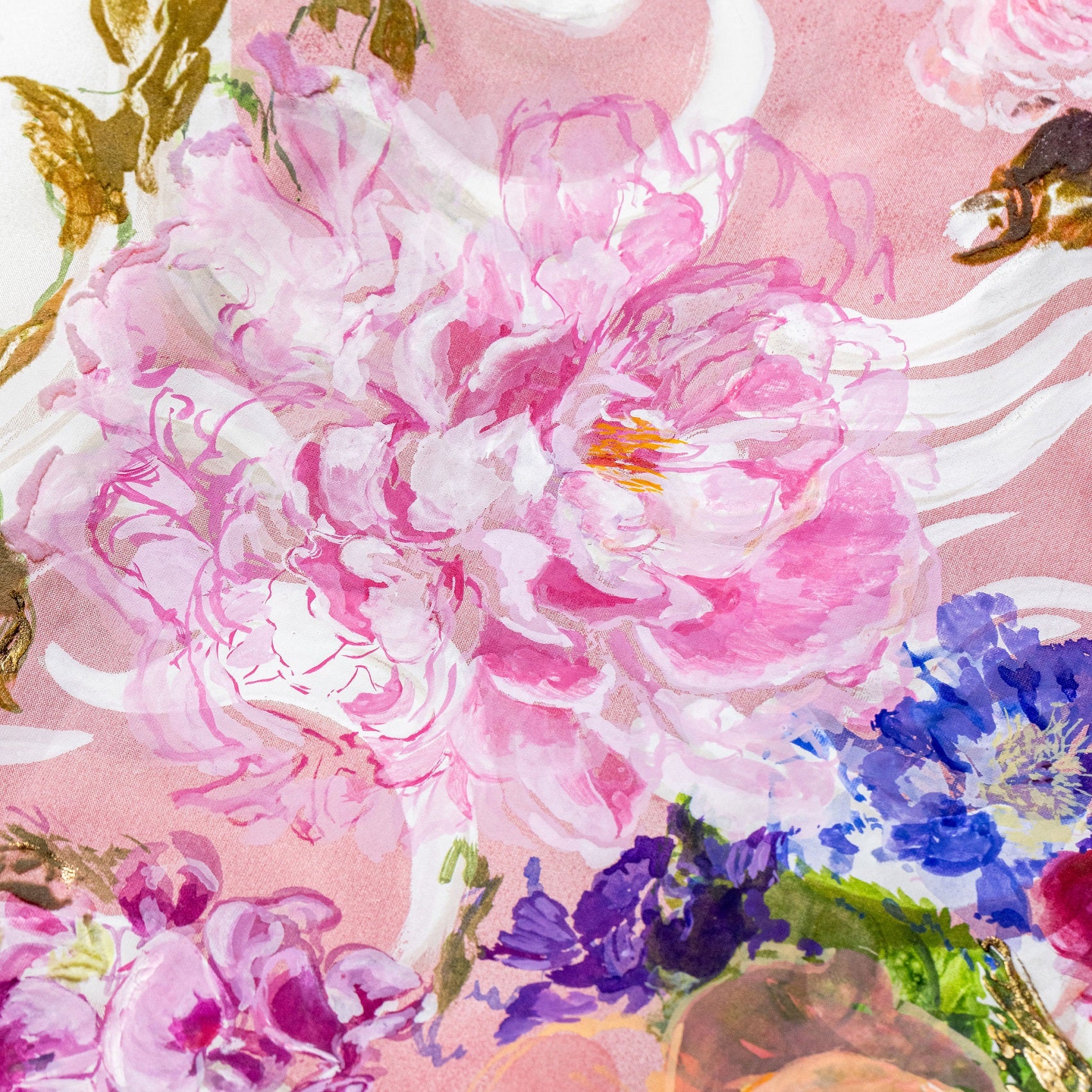 Charlotte Gaunt Guest Tutor Painting Course - Botanical Silk Painting for Fashion 