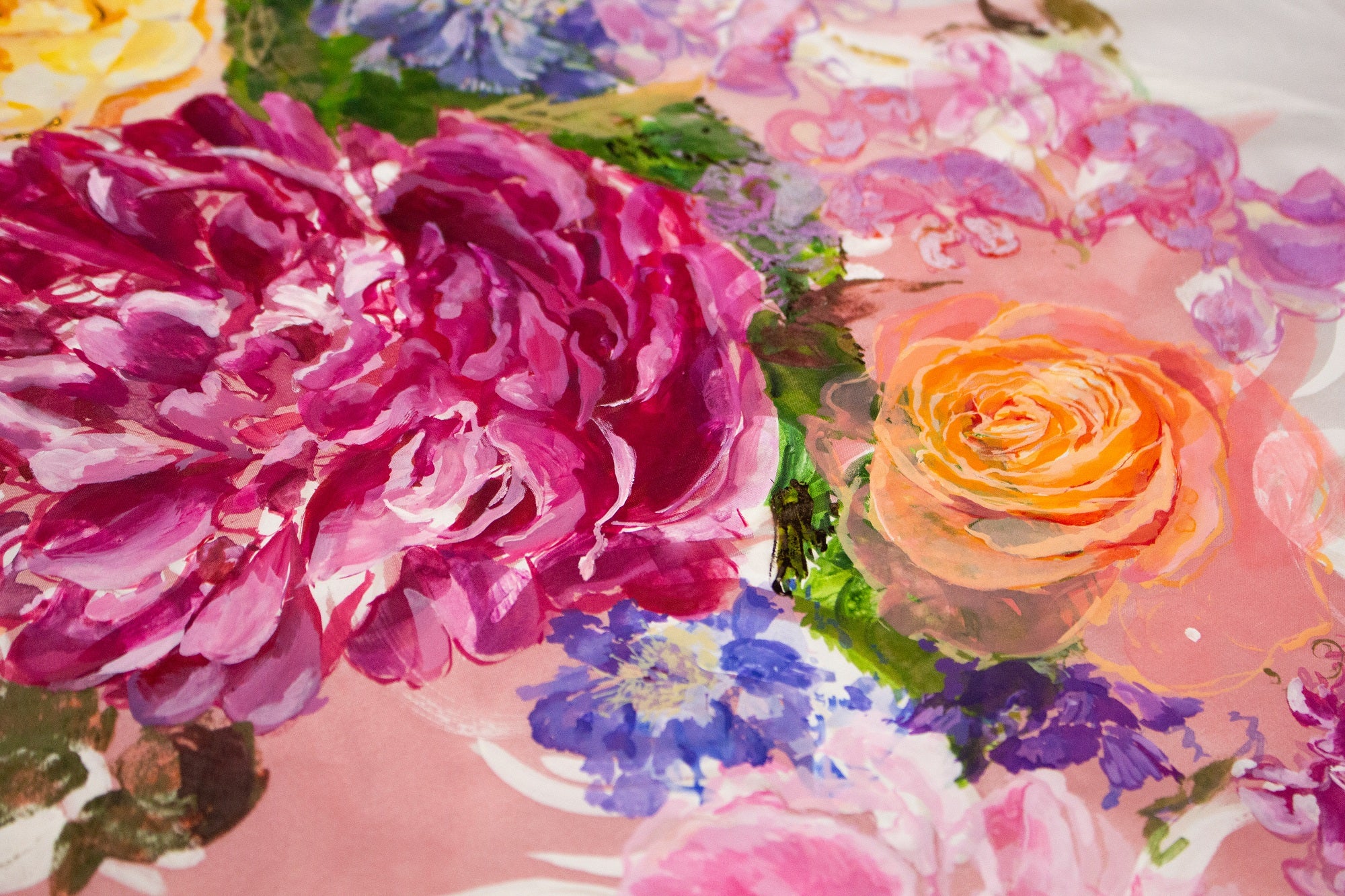 Charlotte Gaunt Guest Tutor Painting Course - Botanical Silk Painting for Fashion 