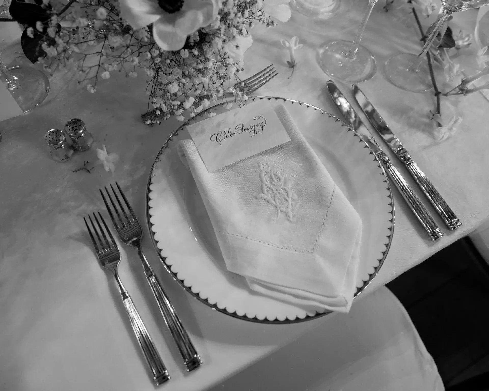 Chloe Sevigny Wedding Napkin