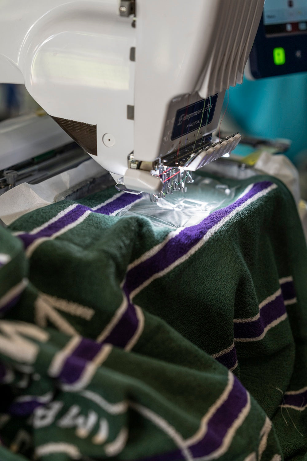 Christy UK x Wimbledon Bespoke Embroidery Monogramming Event