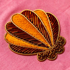Clam Shell Goldwork Embroidery Workshop 