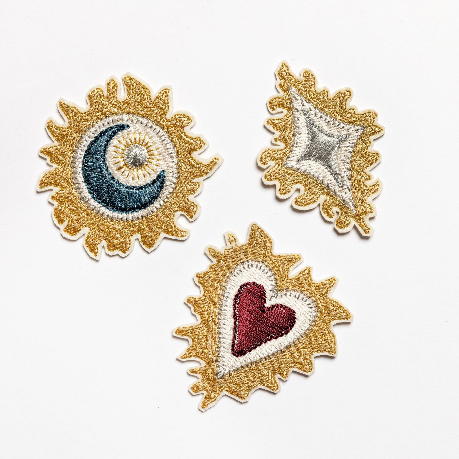 Classic Machine Embroidered Patch Collection - Amulets Patch Set 