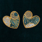 Classic Machine Embroidered Patch Collection - Astrologers Heart Pair