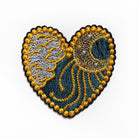 Classic Machine Embroidered Patch Collection - Astrologers Heart Pair