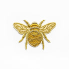Classic Machine Embroidered Patch Collection - Golden Bee Patch