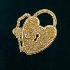 Classic Machine Embroidered Patch Collection - Lock and Key Patch