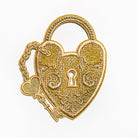 Classic Machine Embroidered Patch Collection - Lock and Key Patch
