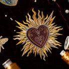 Classic Machine Embroidered Patch Collection - Sacred Heart Embroidered Patch
